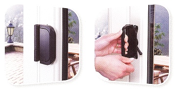 D-Handle, allows doors to fold back flatter